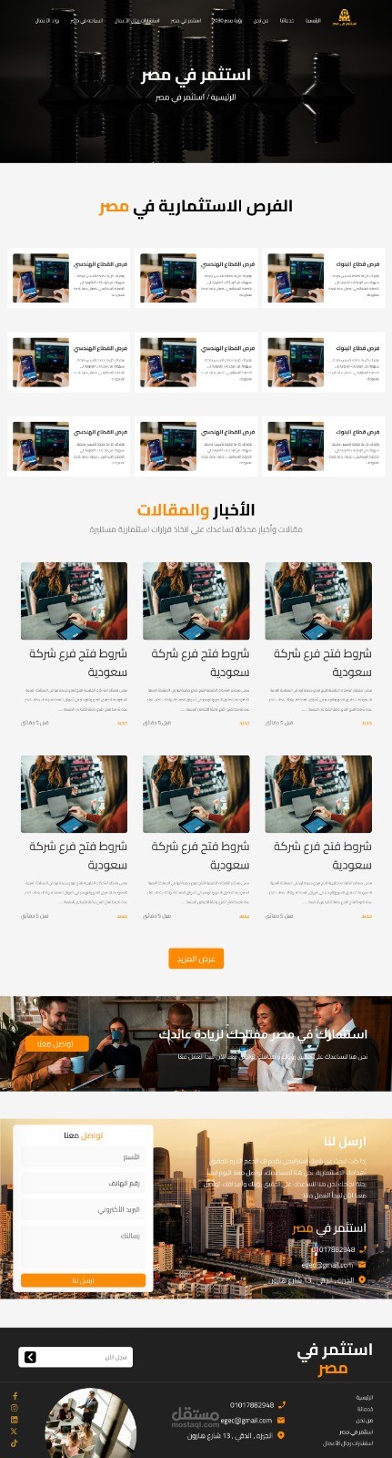 استثمر في مصر