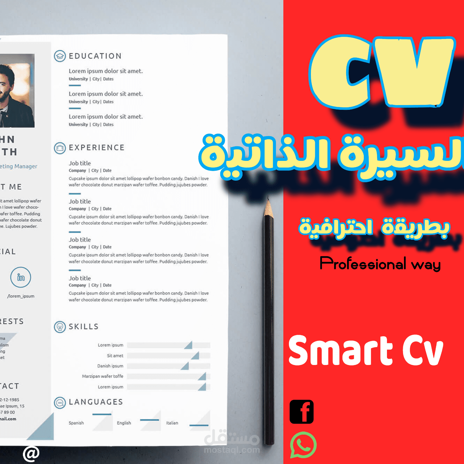 السيرة الذاتية