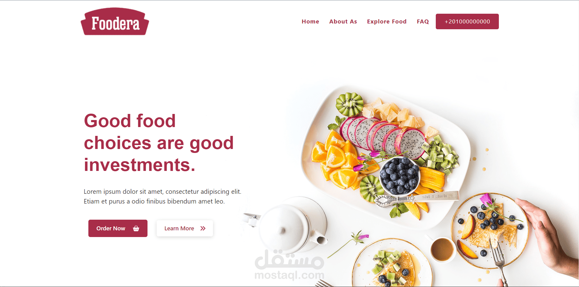 React Restaurant App
