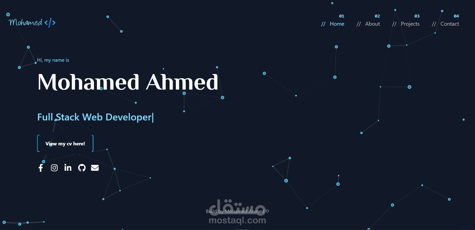My Portfolio with React.js