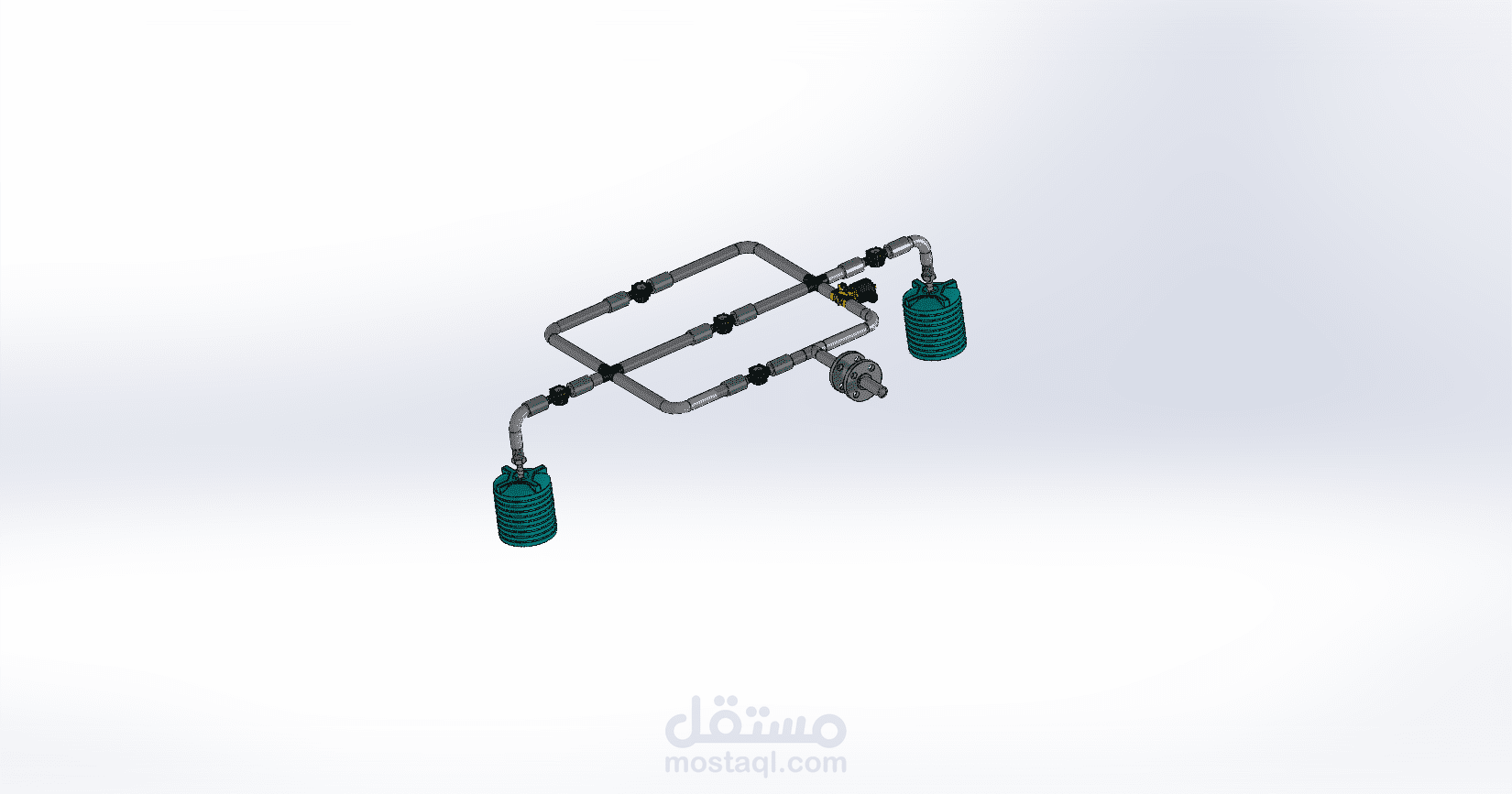 نظام الكشف عن تسريب المياه