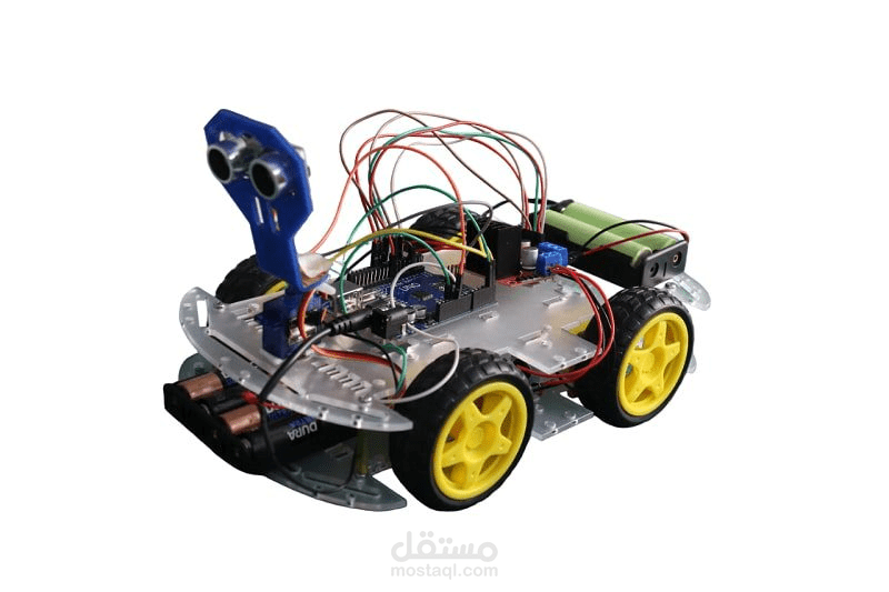 تطوير روبوت ذاتي القيادة لتجنب العوائق (Autonomous Obstacle Avoidance Robot)