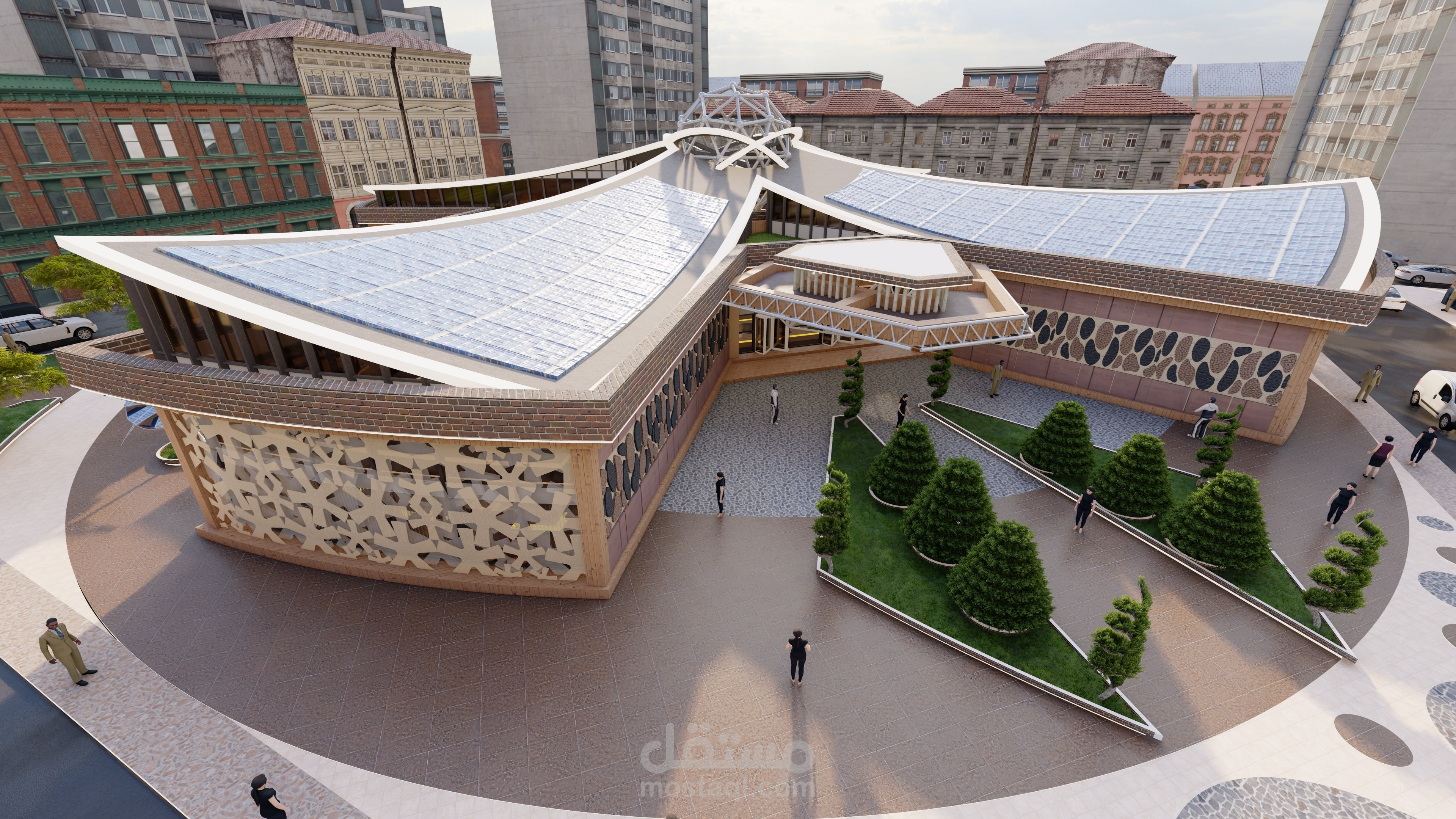 Pavillon d'exposition