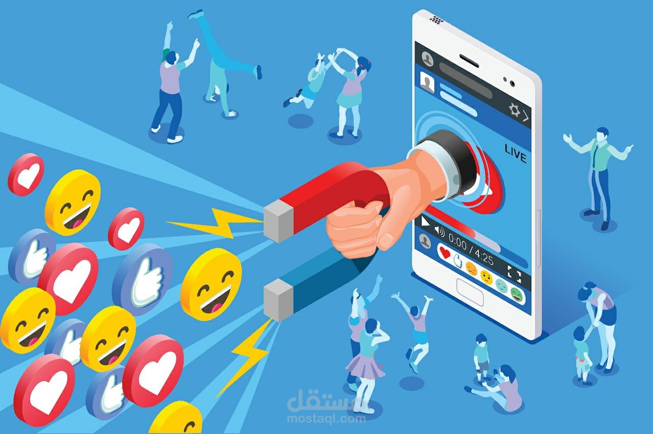 5 خطوات سهلة لزيادة التفاعل | منشور لمنصات التواصل الاجتماعي