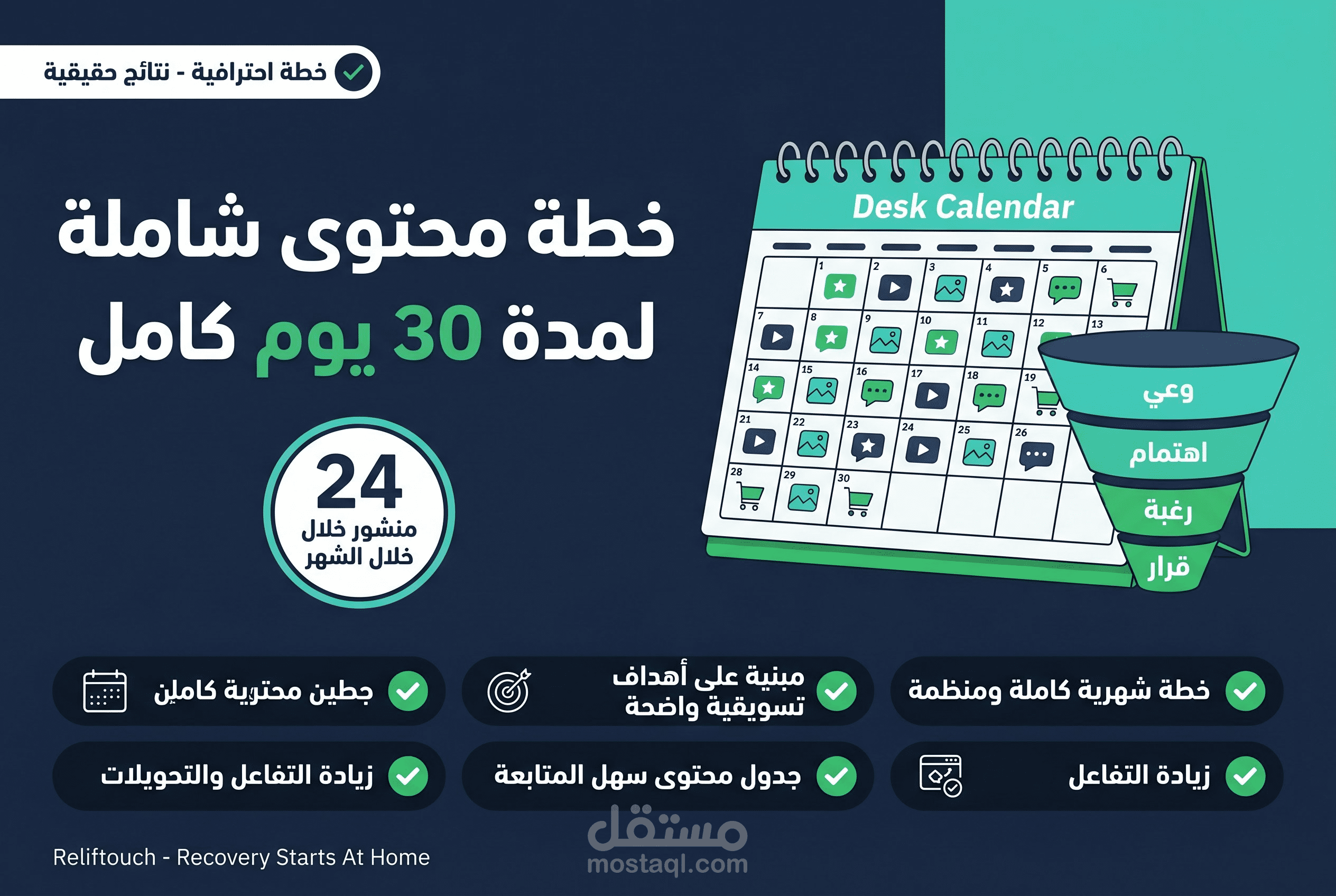 إعداد خطة تسويقية متكاملة لزيادة نمو العلامة التجارية