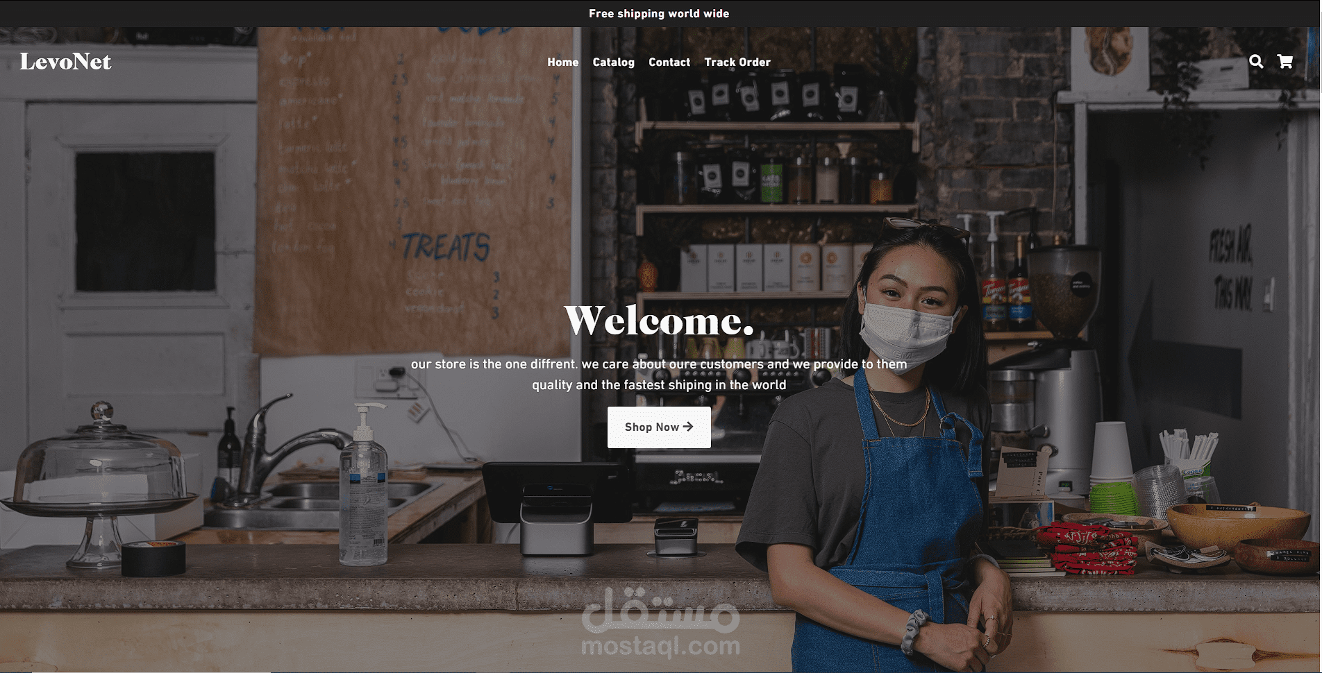 تصميم متجر دروبشيبينق