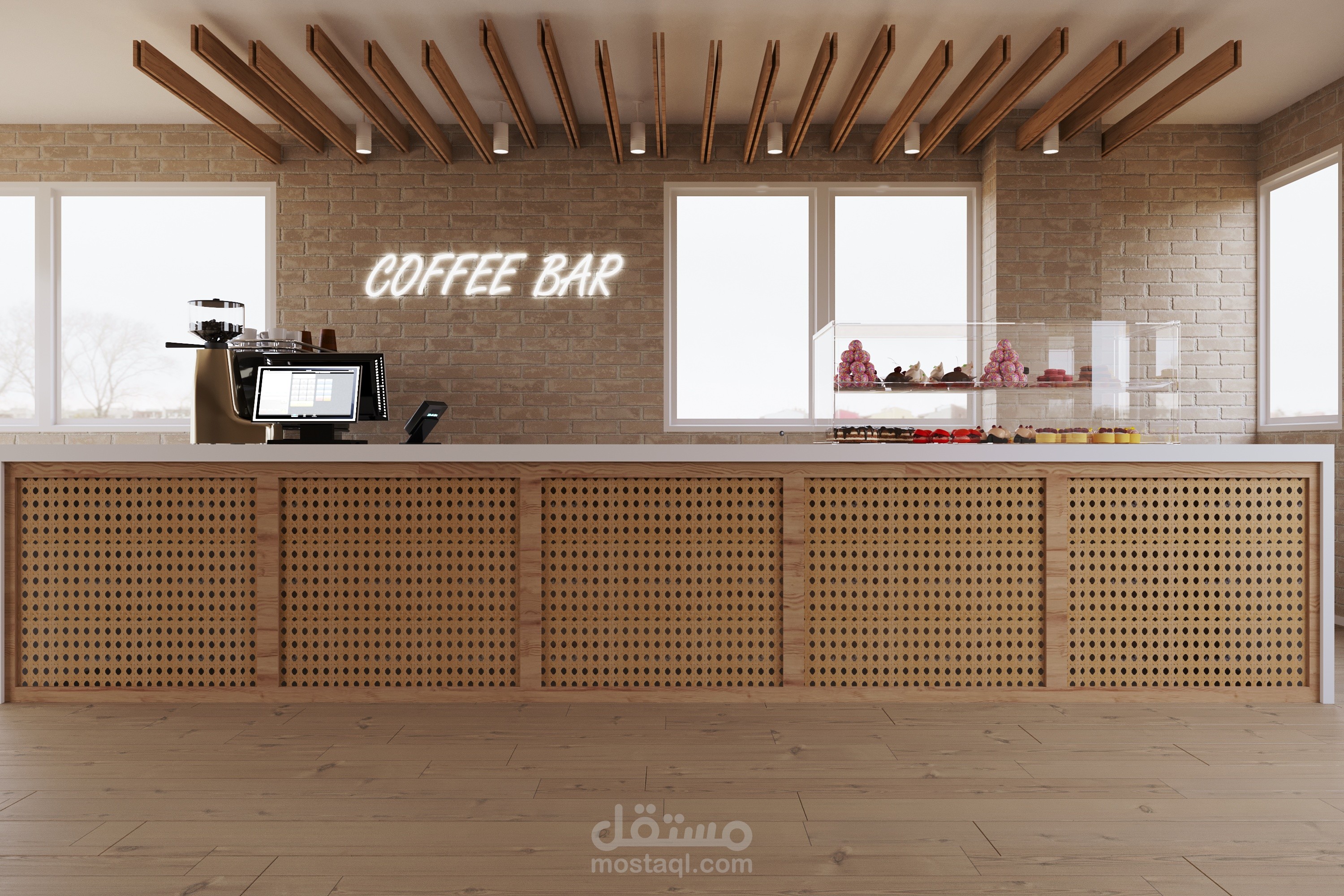 restaurant Counter design | مستقل