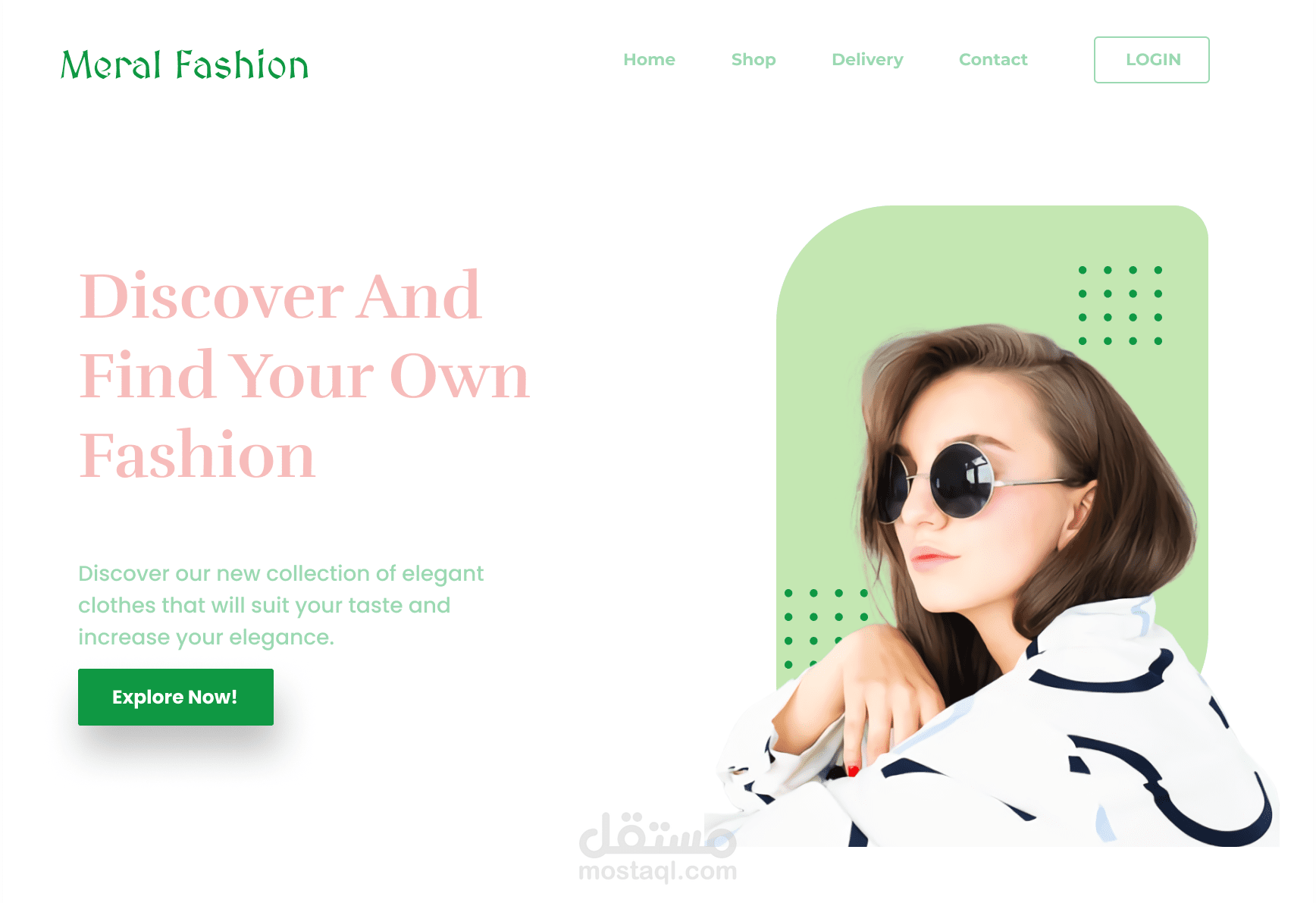 MERAL FASHION WEBSITE