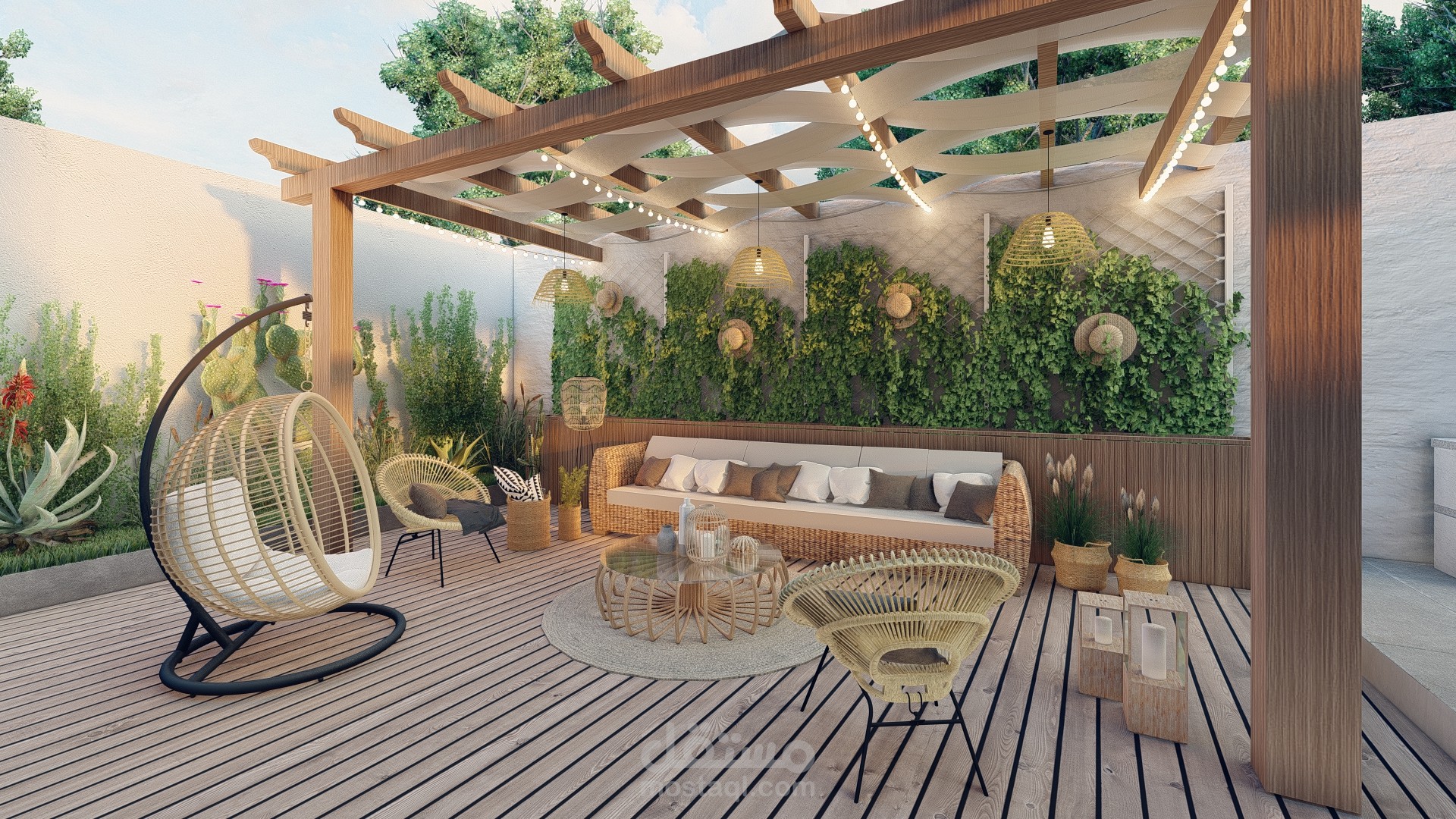 تصميم حديقة