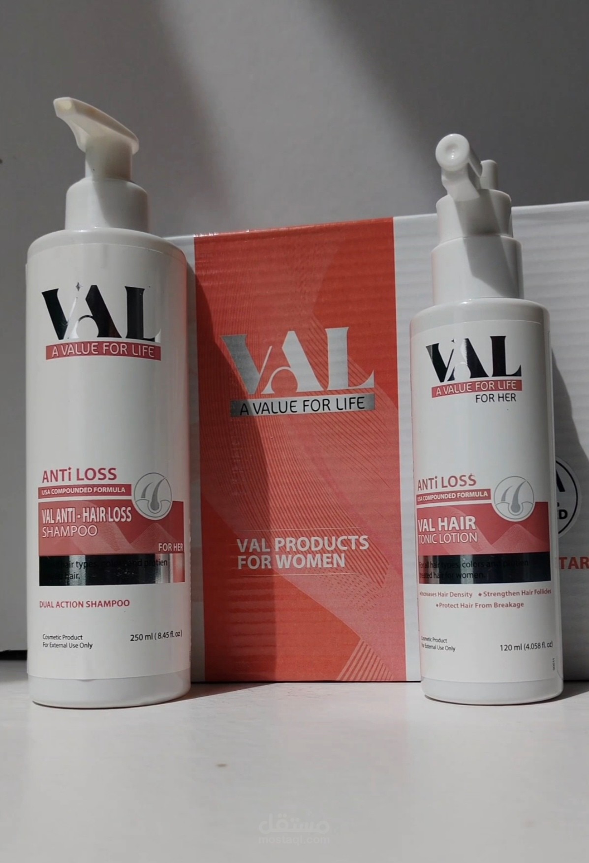 Review of Val products of fall hair