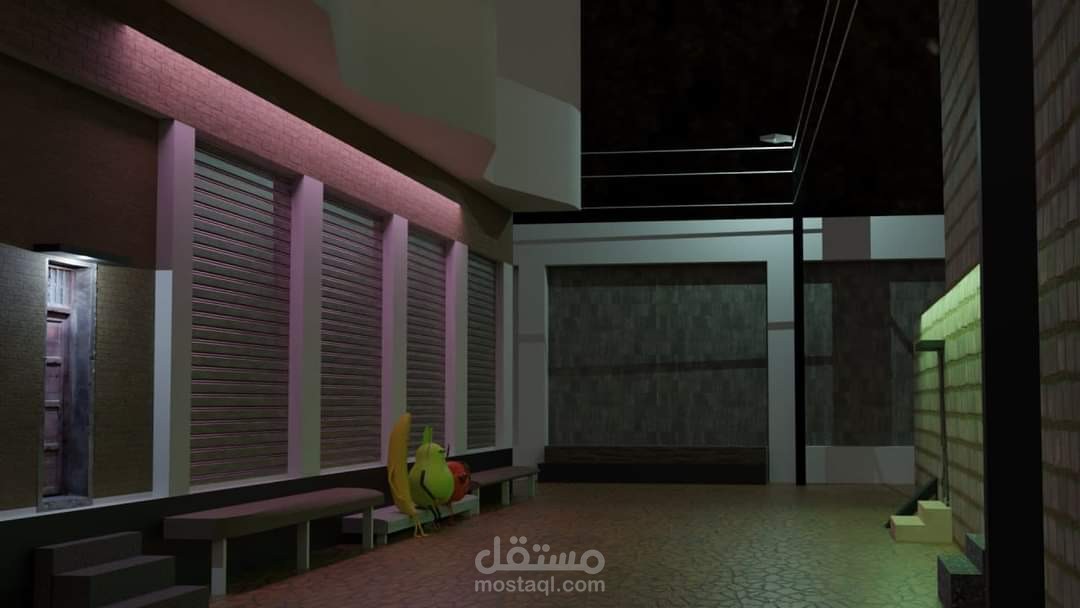 تصميم 3d بلندر