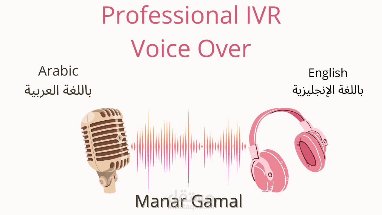 نموذج للرد الآلي IVR باللغة الإنجليزية