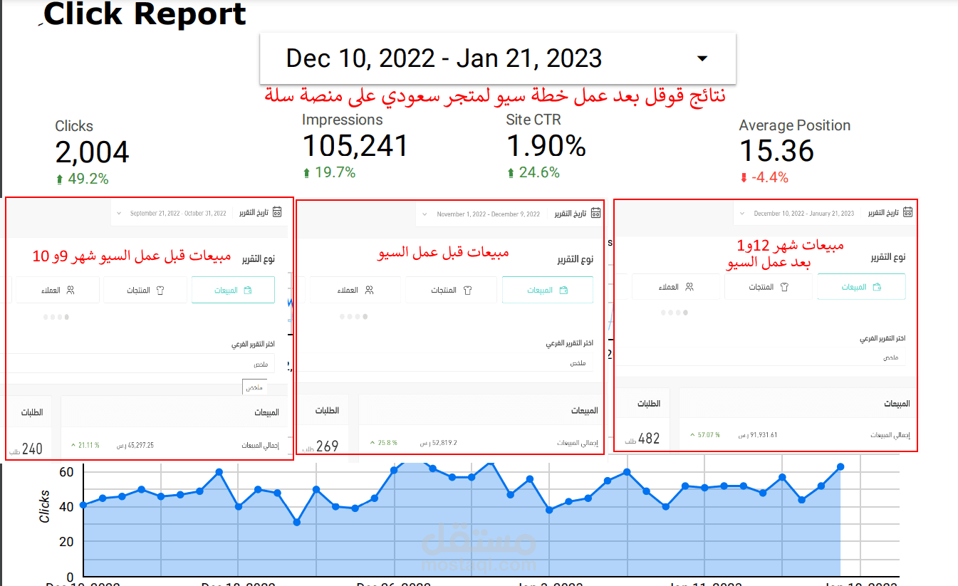 تقرير سيو (SEO) شامل احترافي ودقيق لموقعك