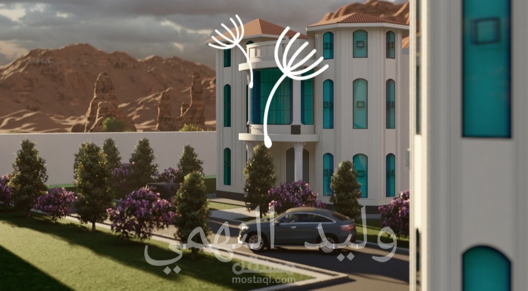 تصميم فيلا