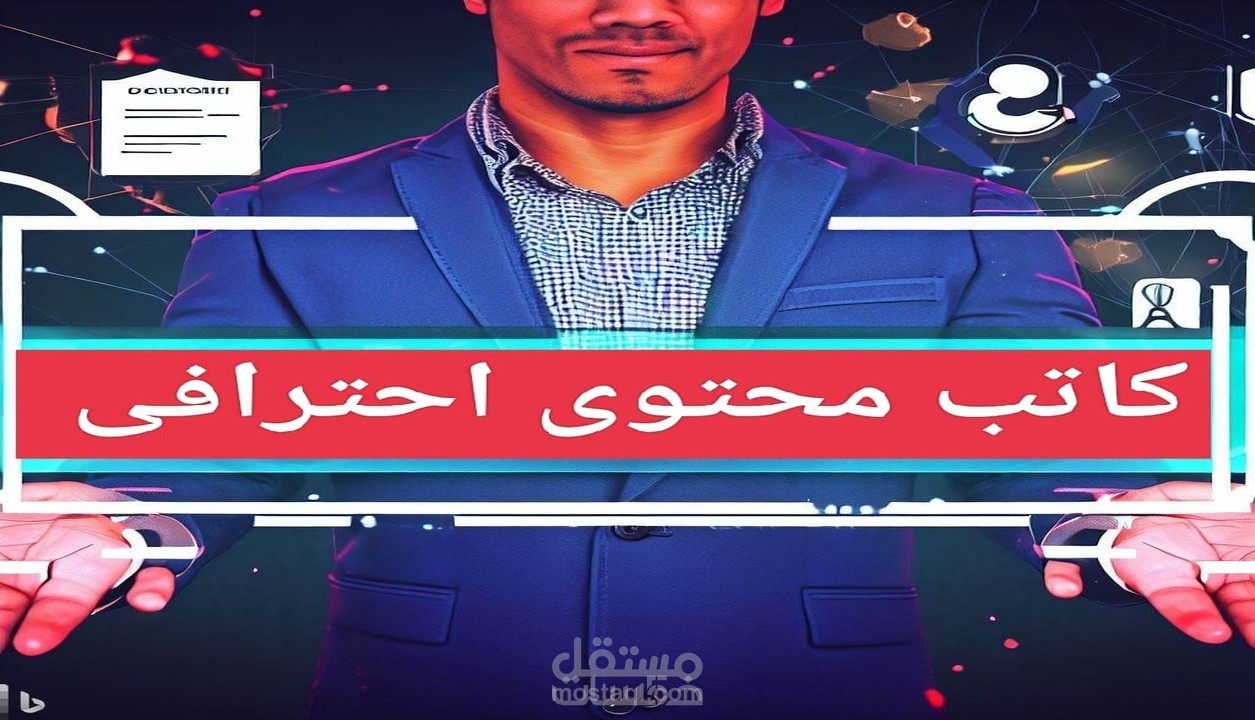 متخصص فى كتابةالخطة والاستراتيجية الخاصةبالمحتوى باحترافية