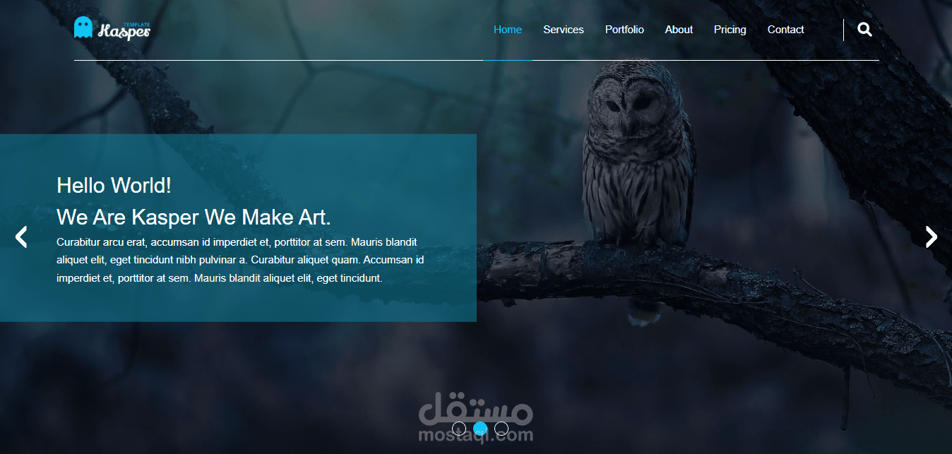 Landing page two