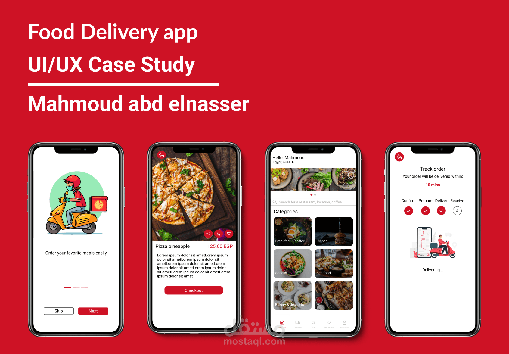 Food delivery app