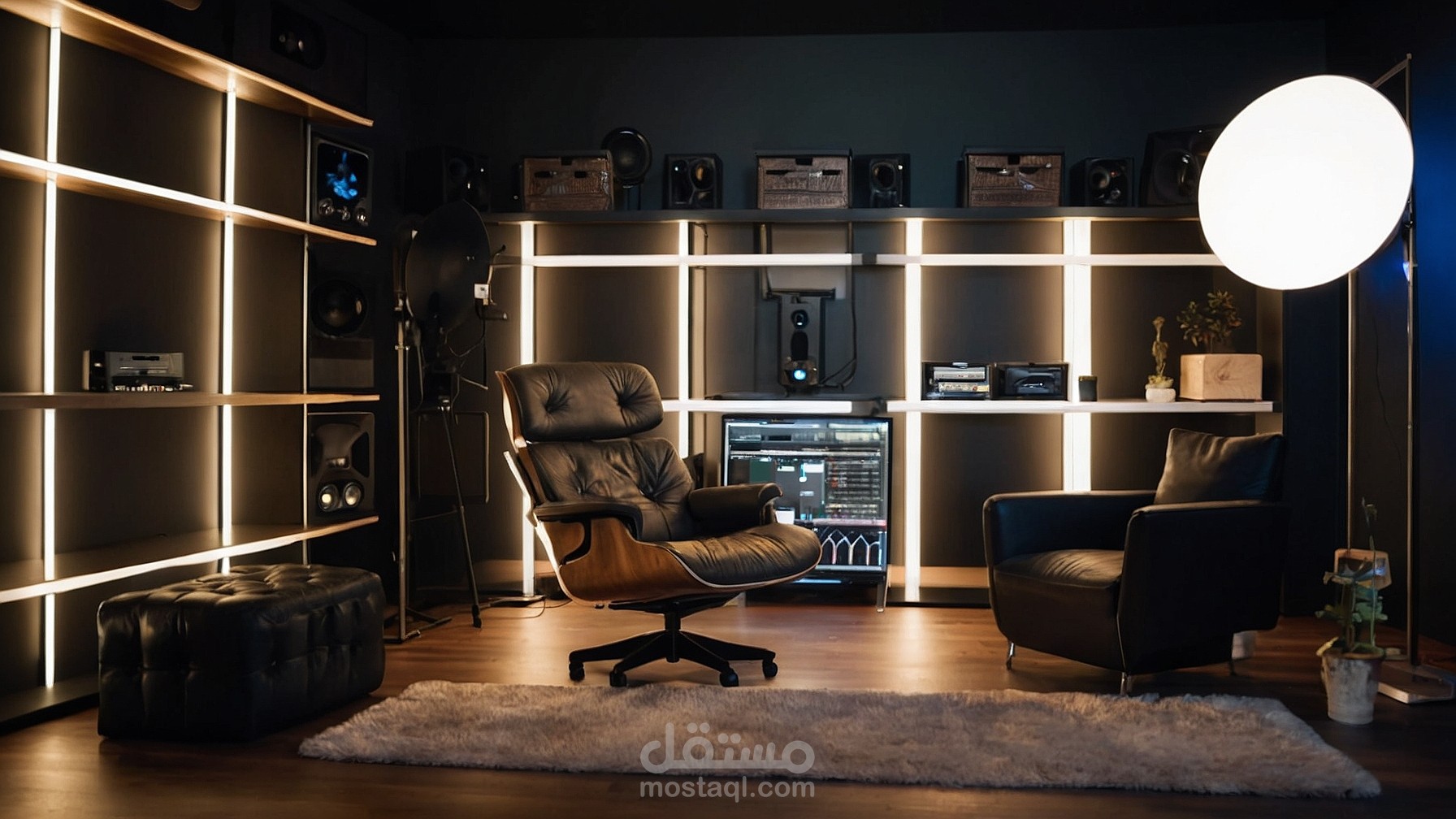 تصميم ستديوهات لقنوات يوتيوب