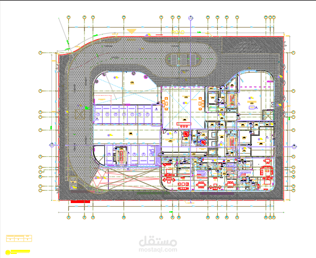 رسومات تنفيذية  – مشروع سكني/تجاري