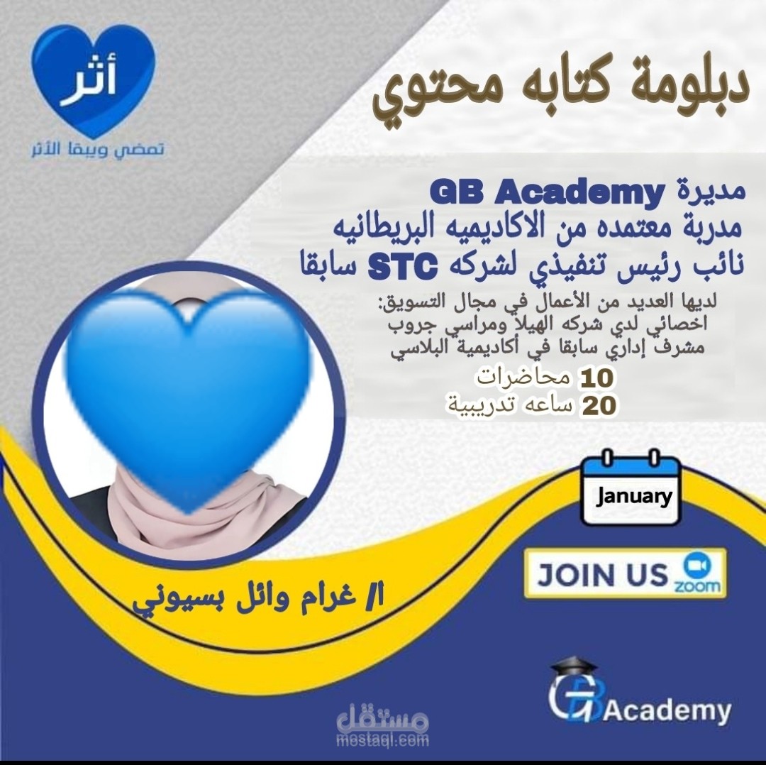 دبلومة كتابة المحتوي الاحترافي ( الدفعة التالتة )