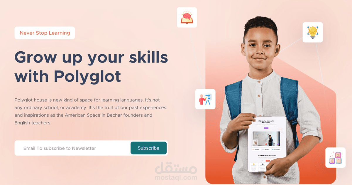 Polyglot Educational website