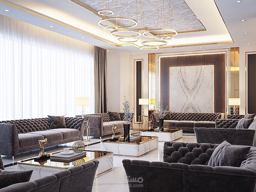 تصميم داخلي لمجلس رجال