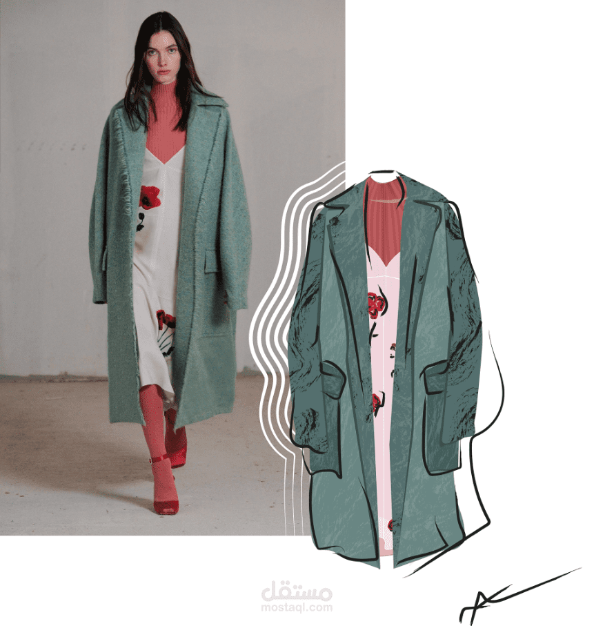 رسم توضيحي لموديل