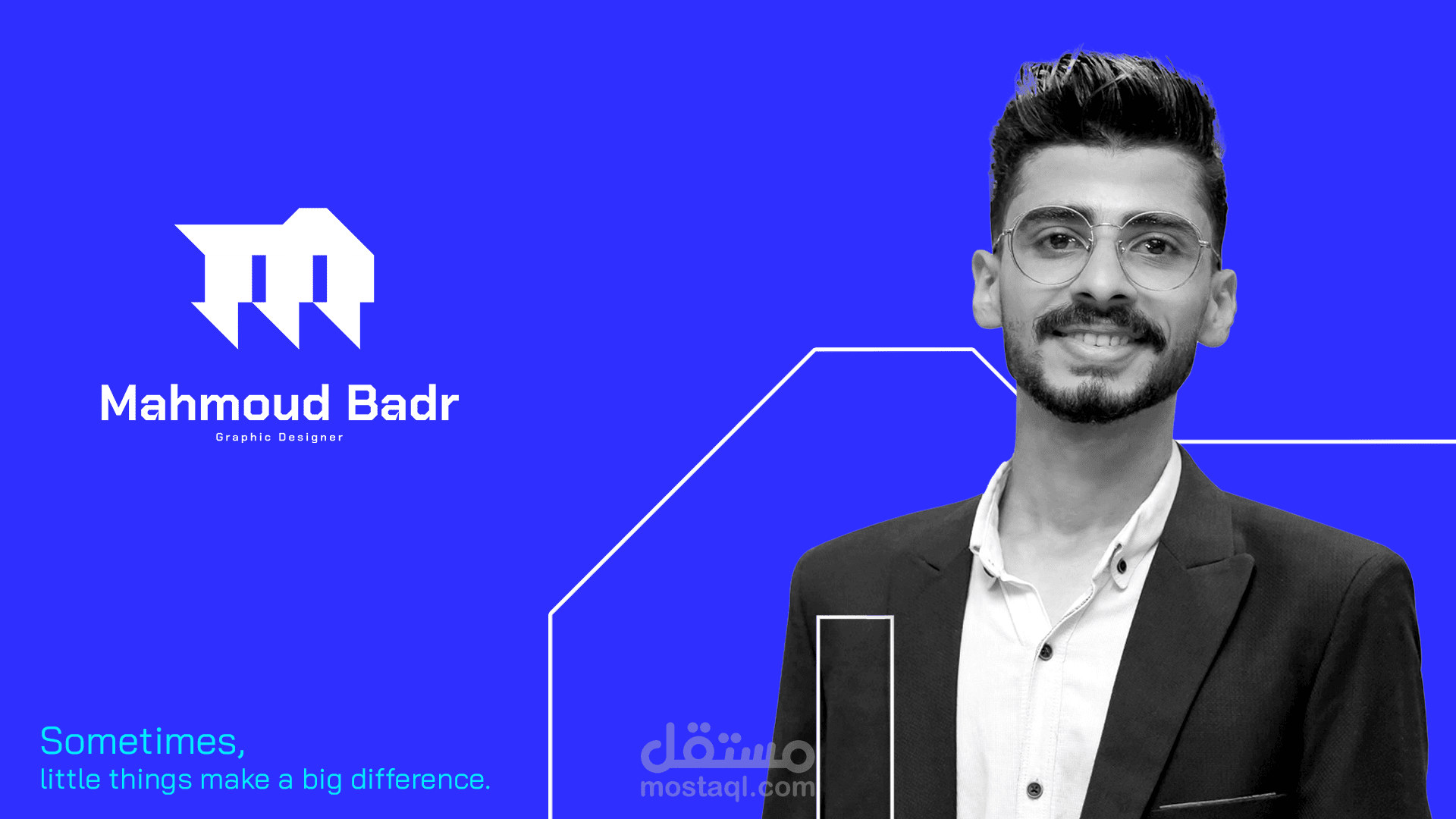 Personal Brand for Graphic designer (Mahmoud Badr)