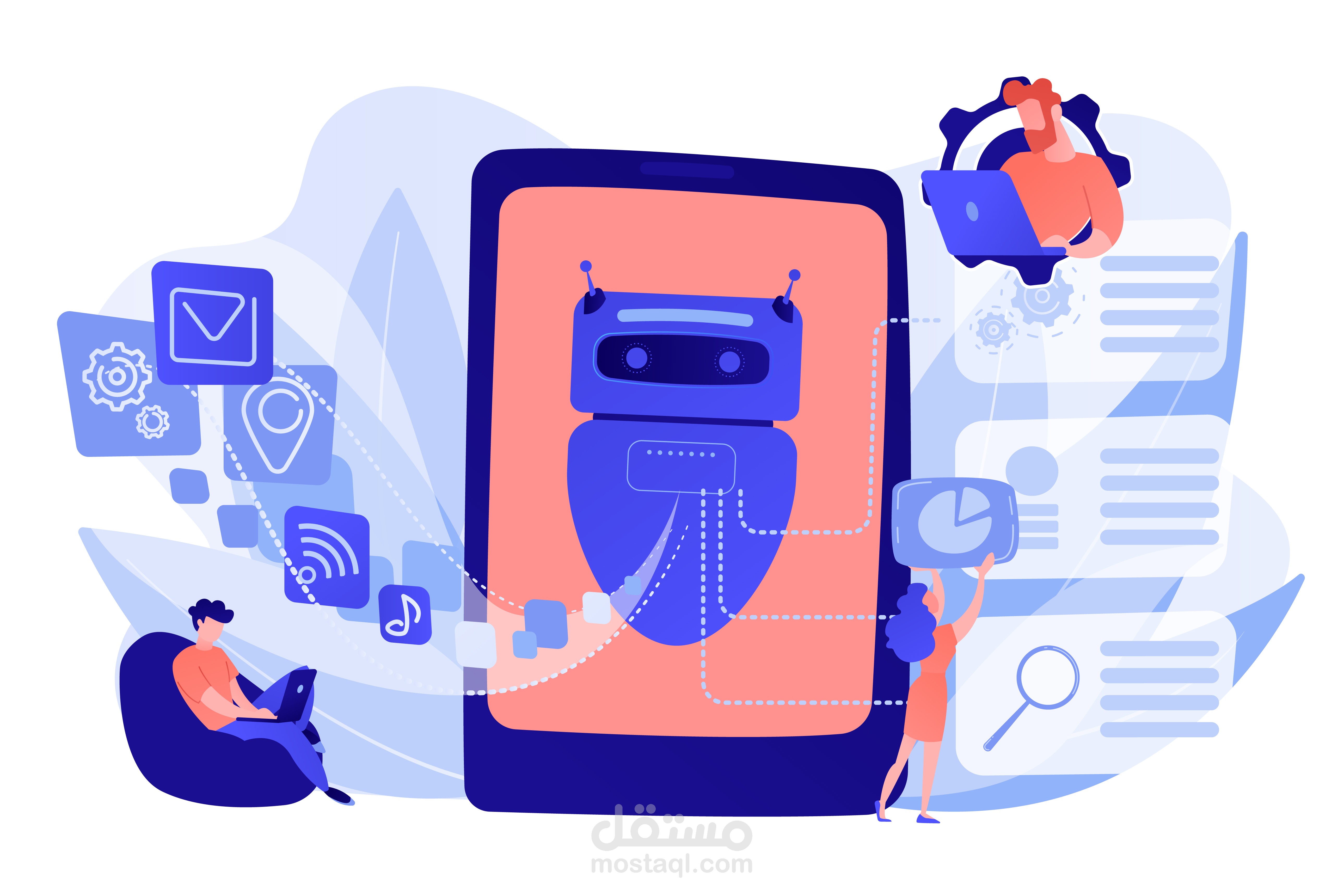 خدمات الذكاء الاصطناعي - AI