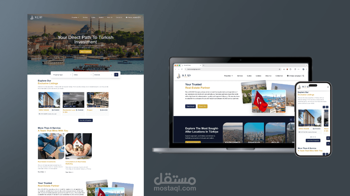 مشروع عقارات للبيع