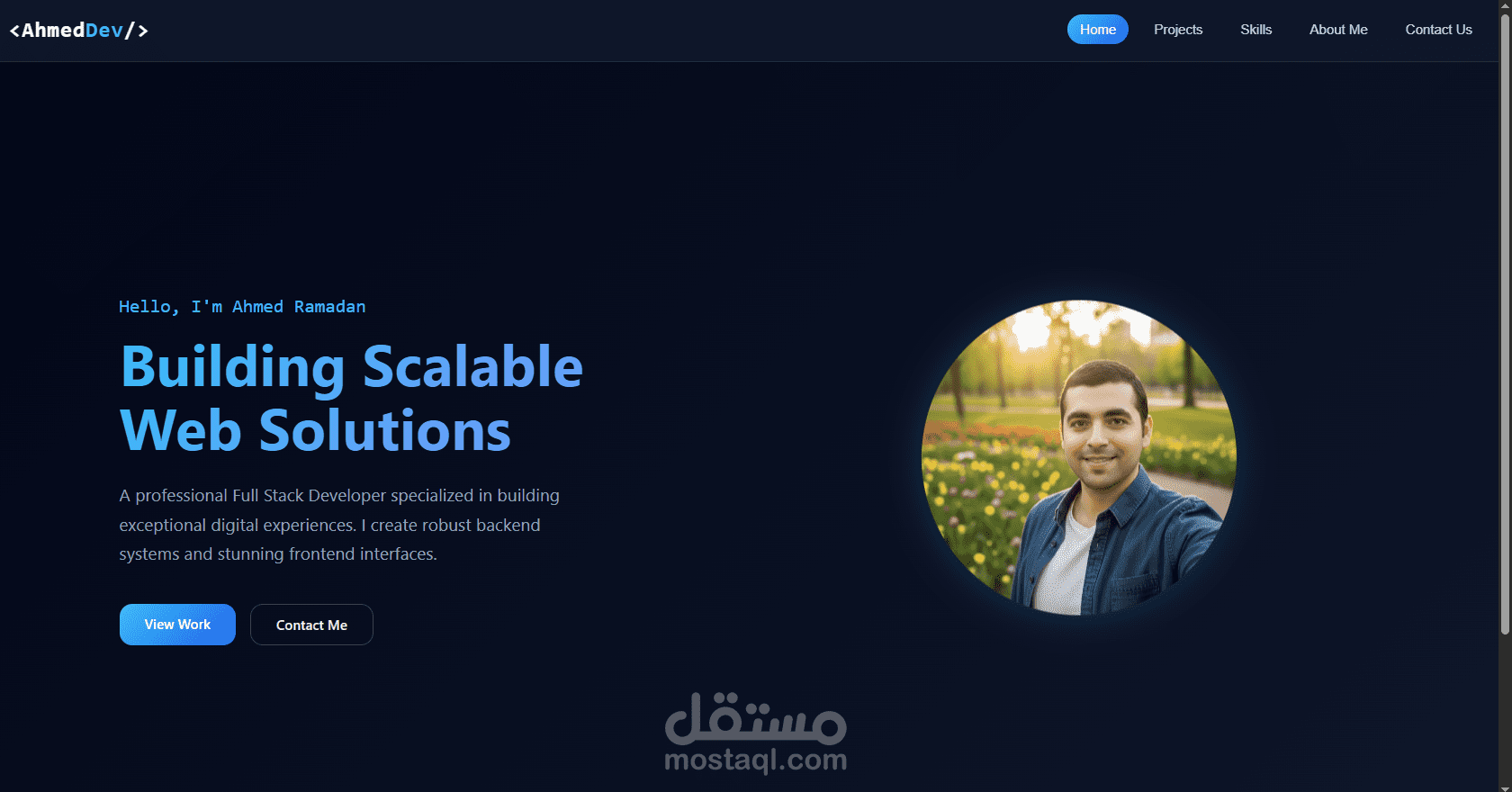 Personal Portfolio Website