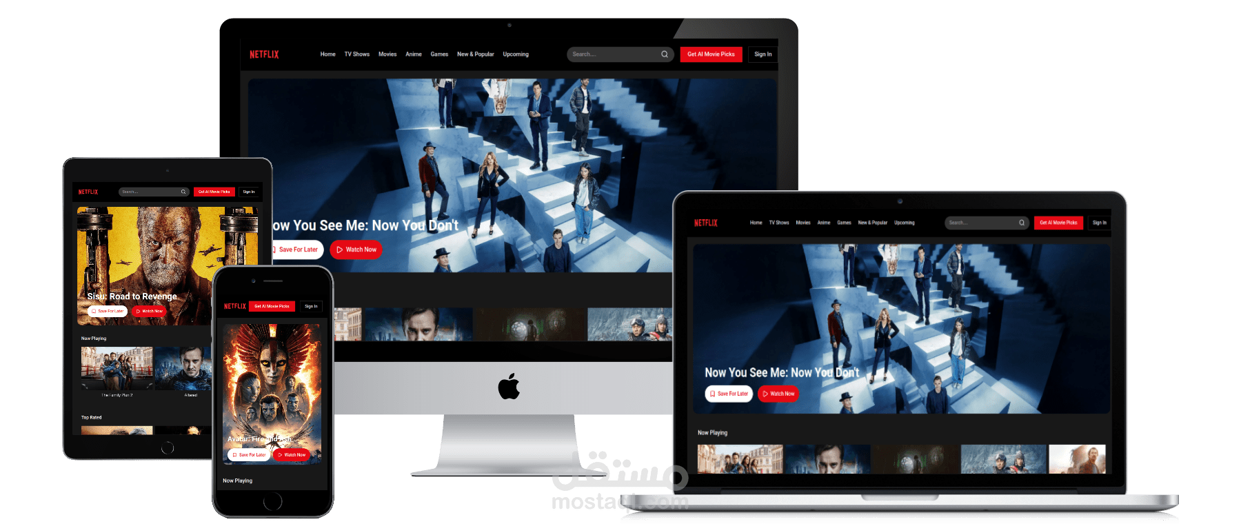 AI Netflix Clone
