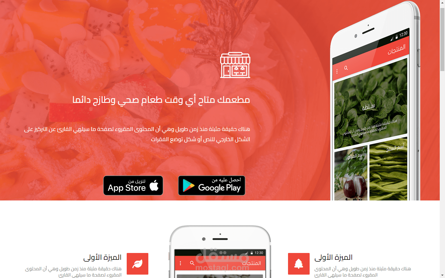 صفحة تطبيق