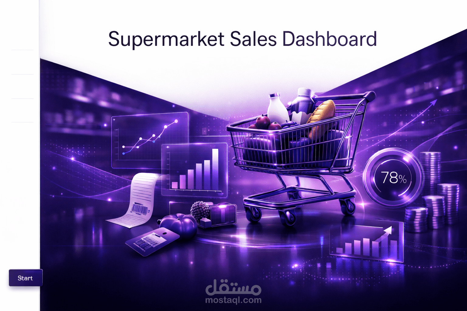 Supermarket Sales Performance Dashboard