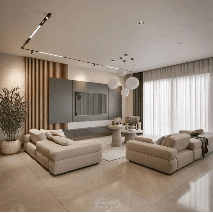 تصميم داخلي شقة سكنية