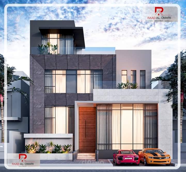 واجهة فيلا سكنيه في أبو ظبي