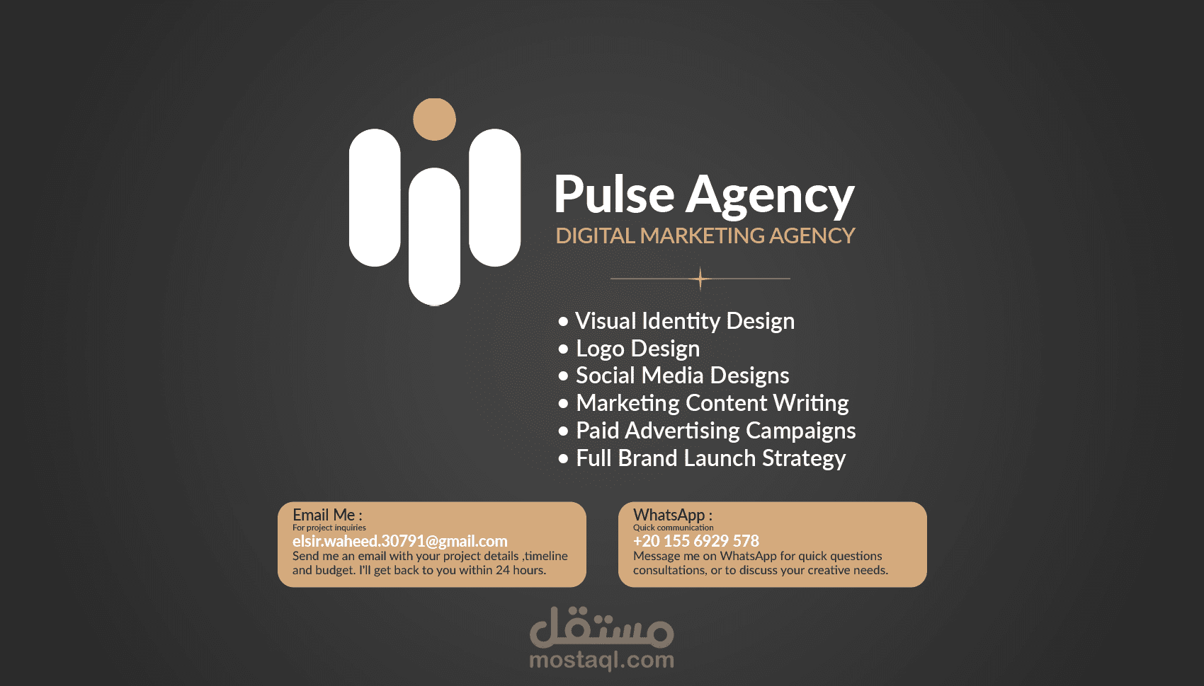 Pulse Agency | Brand Identity & Social Media Design