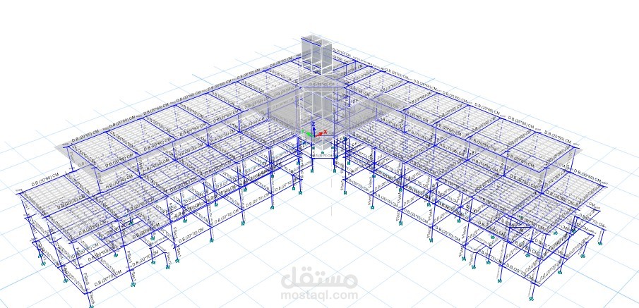 تصميم مول تجارى