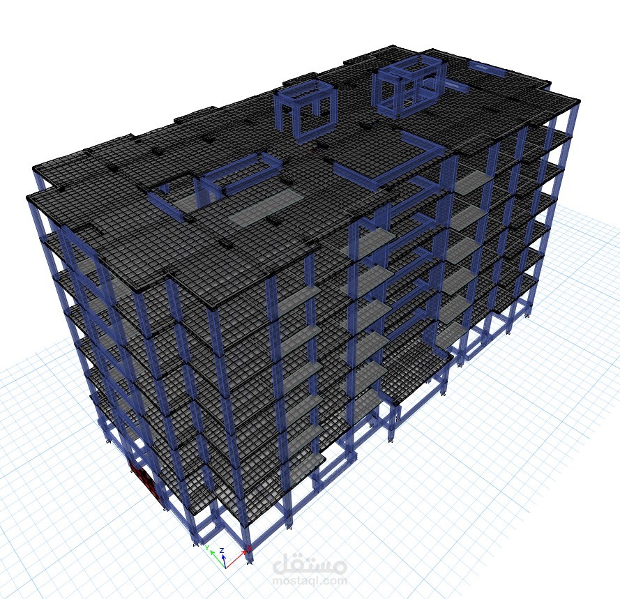 تصميم مبنى سكنى