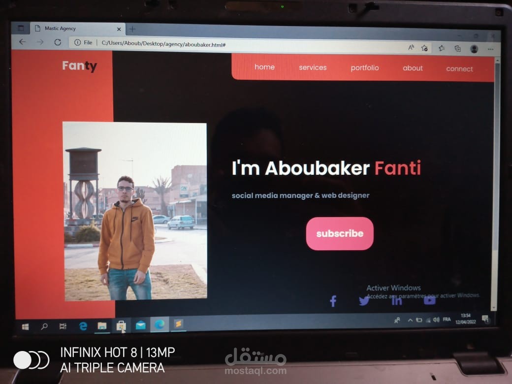 تصميم مواقع الويب HTML. CSS