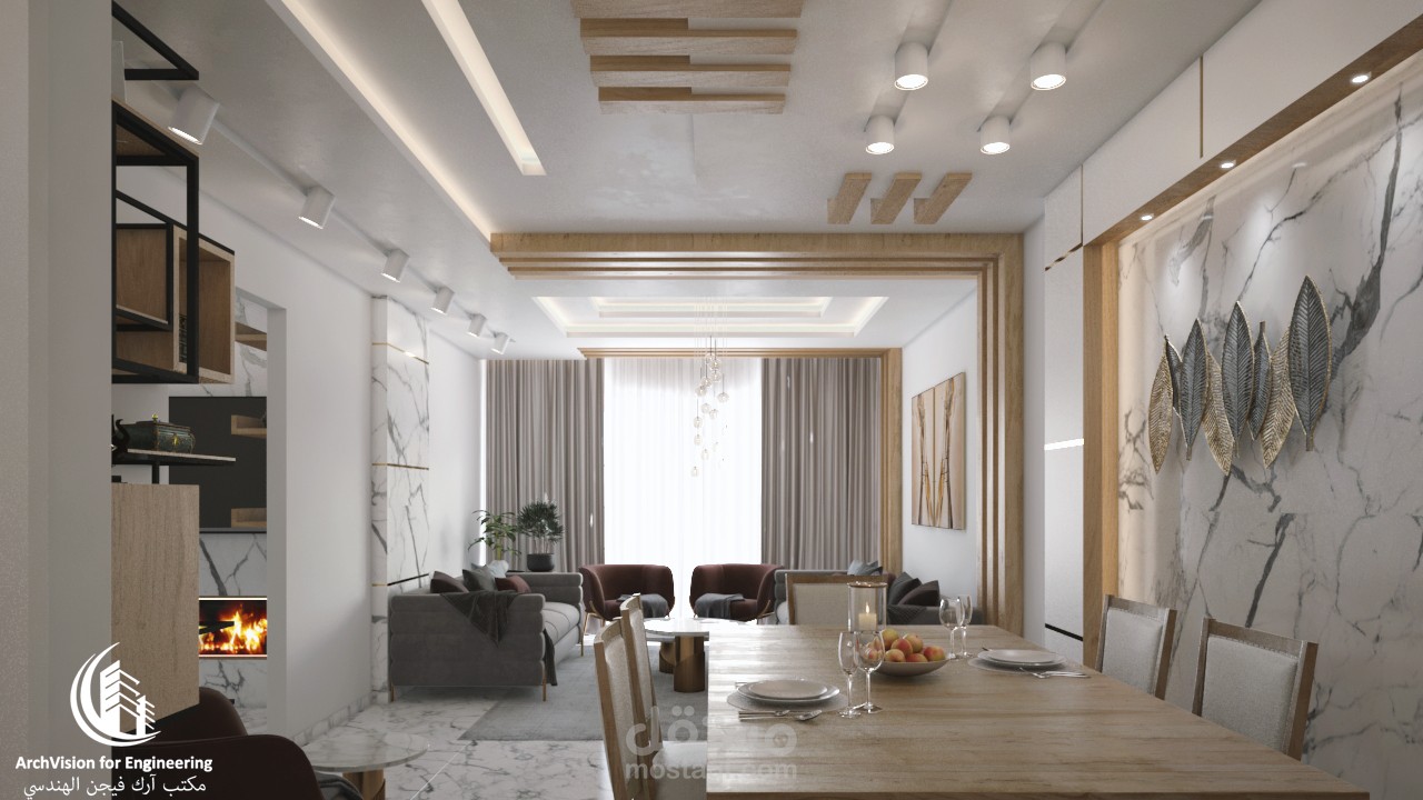 تصميم داخلي لمنزل