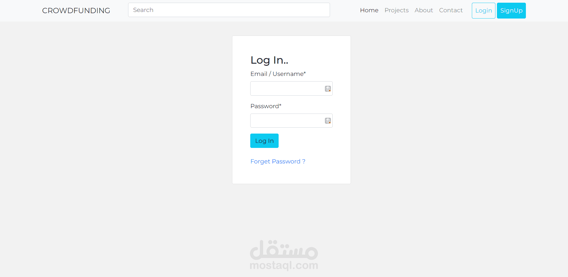 Crowd-Funding-system