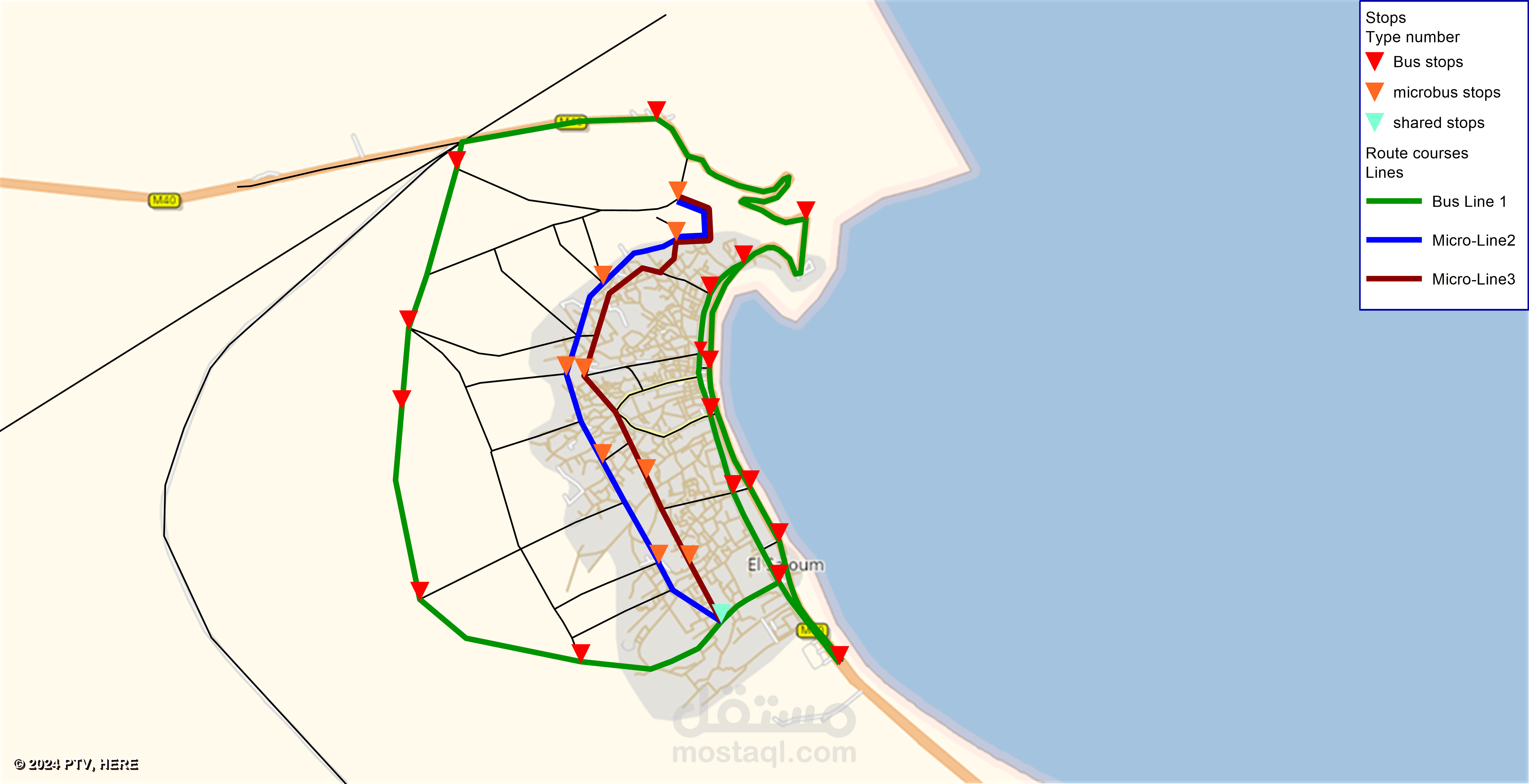 تخطيط نقل و دراسة تأثير مروري