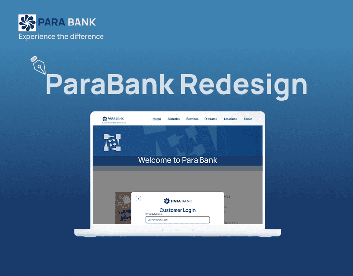 Para Bank Website