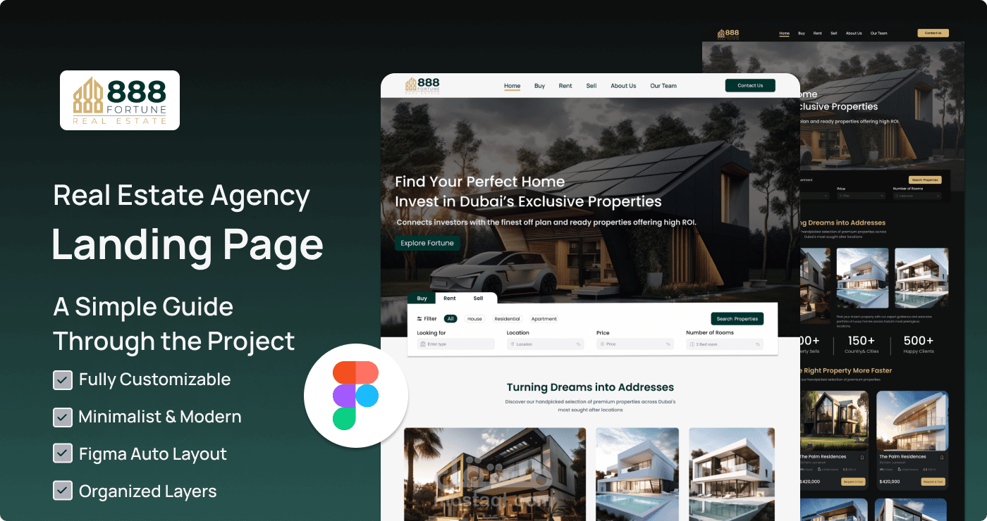 Real Estate Landing Page