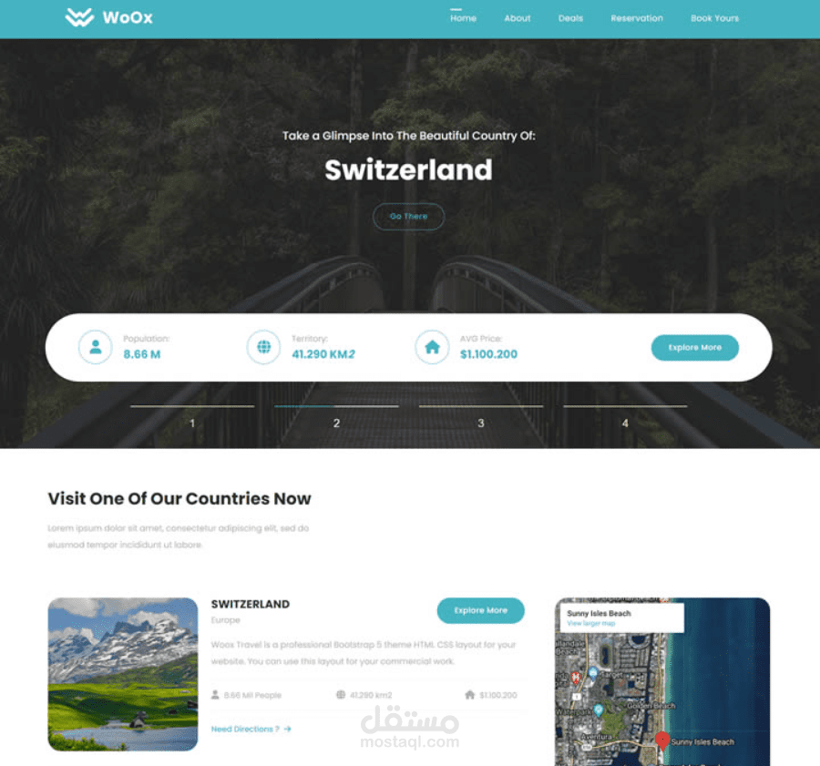 Woox Travel Template