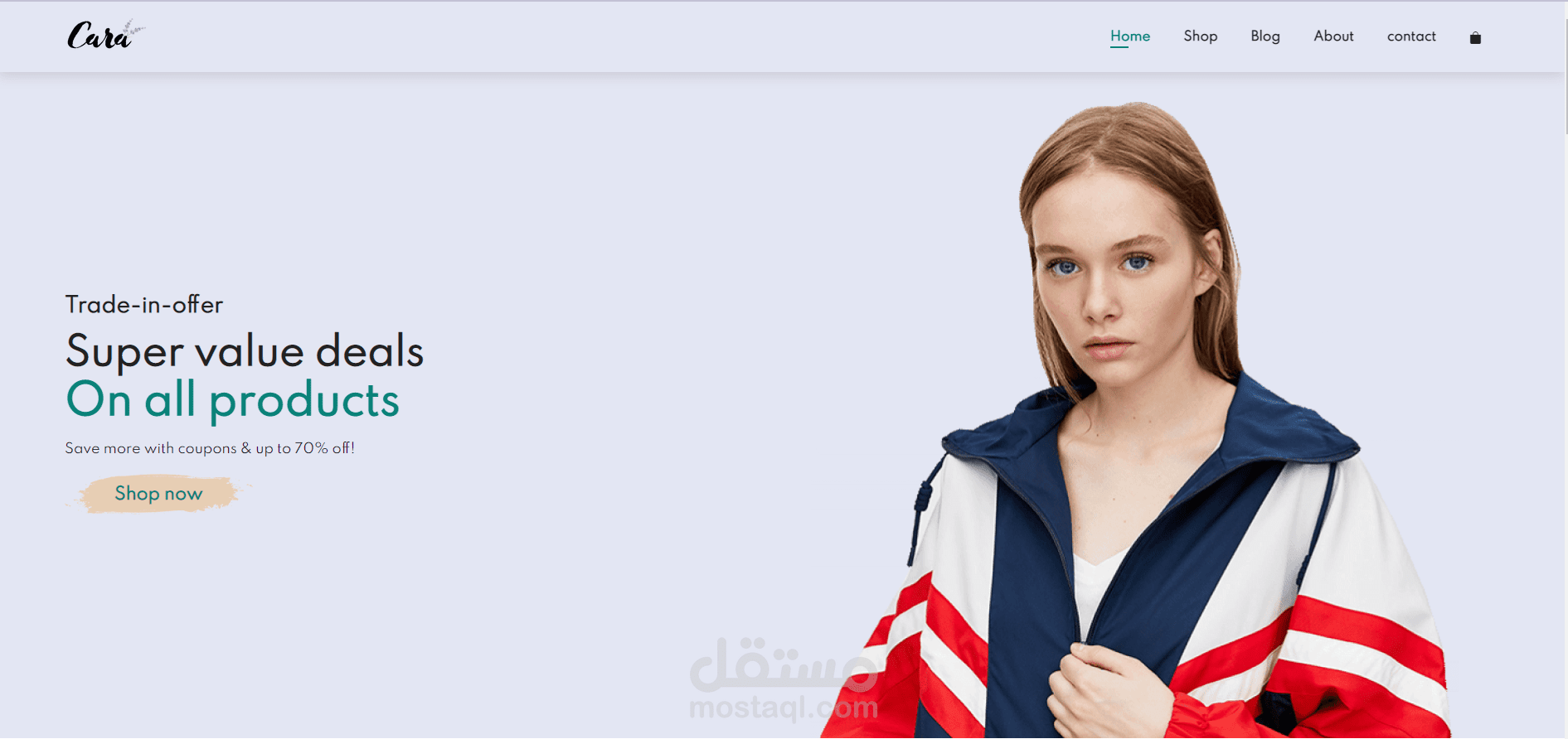 موقع بيع ملابس E-Commerce