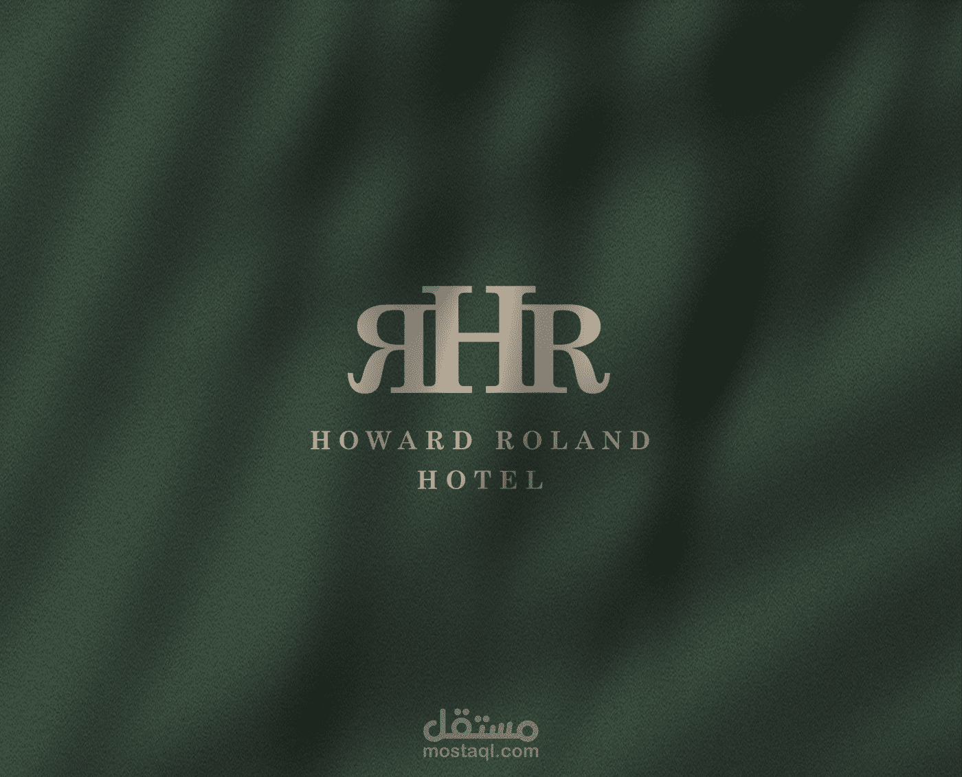 تصميم هوية بصرية لفندق HOWERD ROLAND
