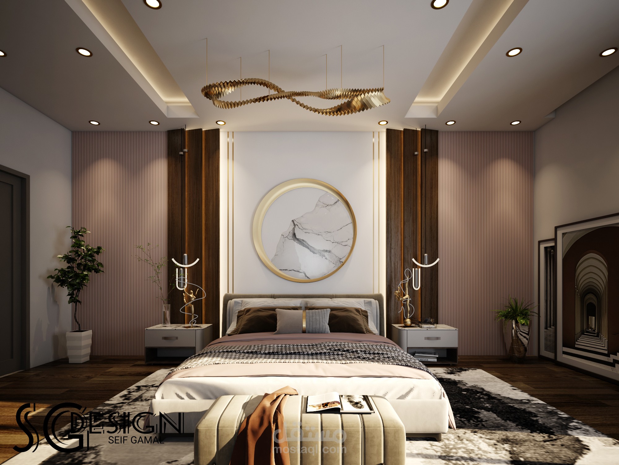 غرفه نوم رئيسيه