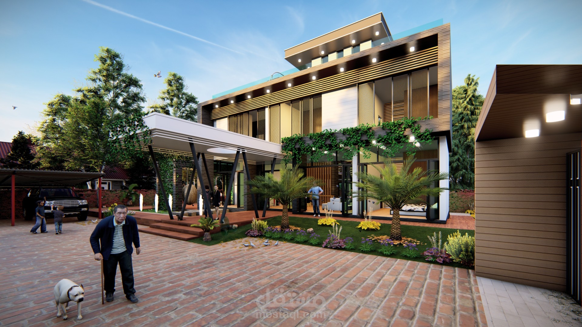 جولة في فيلا